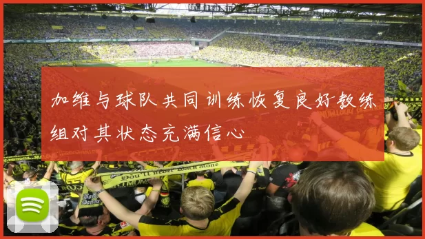 加维与球队共同训练恢复良好教练组对其状态充满信心